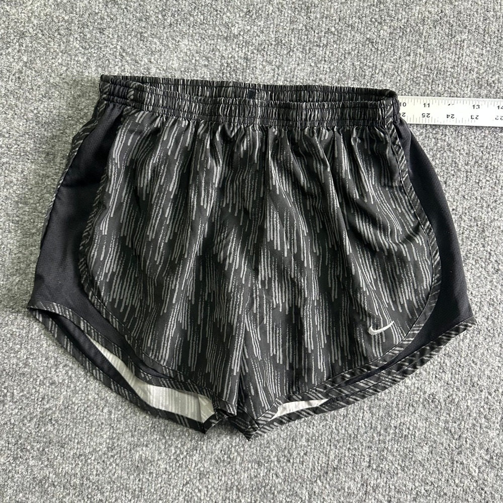 Nike Running Shorts Womens Size Small Graphic Print Dri-Fit Athletic Mesh